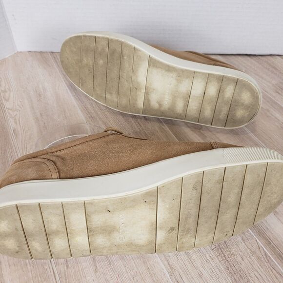Vince Tan Suede Peyton Lace‑Up Sneakers Women’s Size 8 Minimalist Casual Shoe main image 8